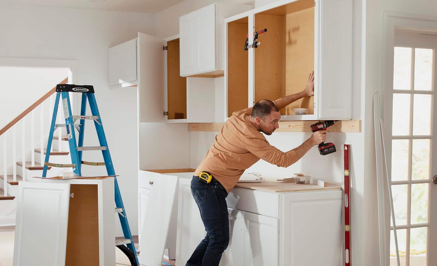 How to Install Wall Cabinets The Home Depot